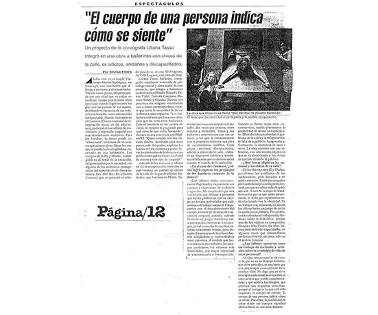 Página 12 - El cuerpo de una persona indica cómo se siente